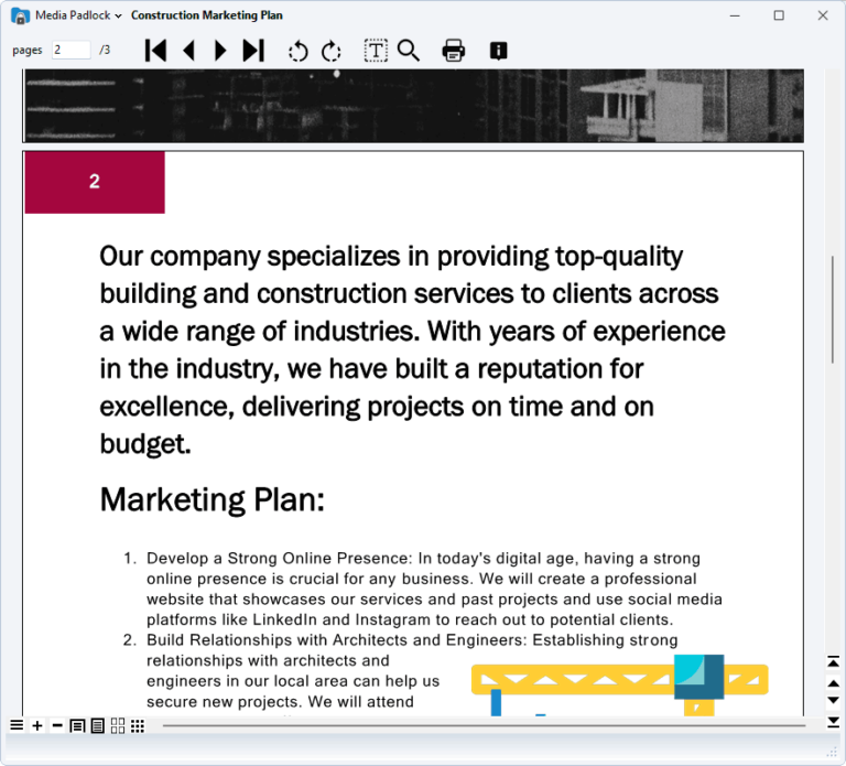 media padlock viewer