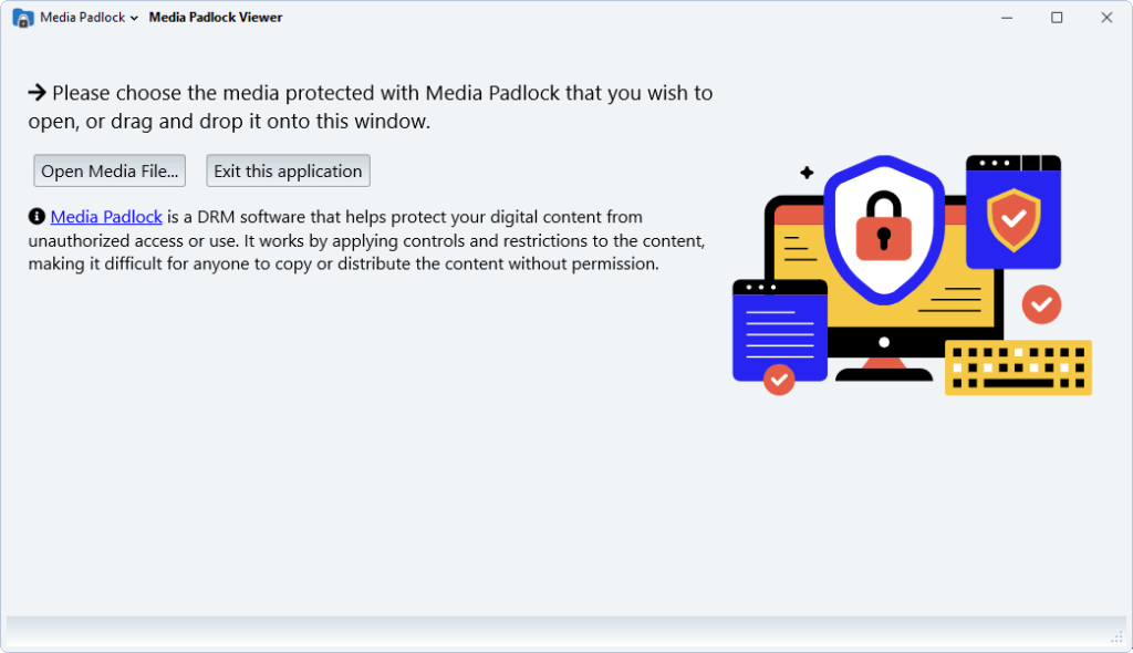 Media Padlock Viewer